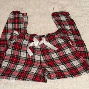 Magellan‎ Outdoors Red and White Pajama Bottoms